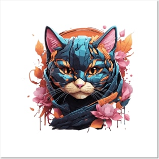 superhero cats Posters and Art